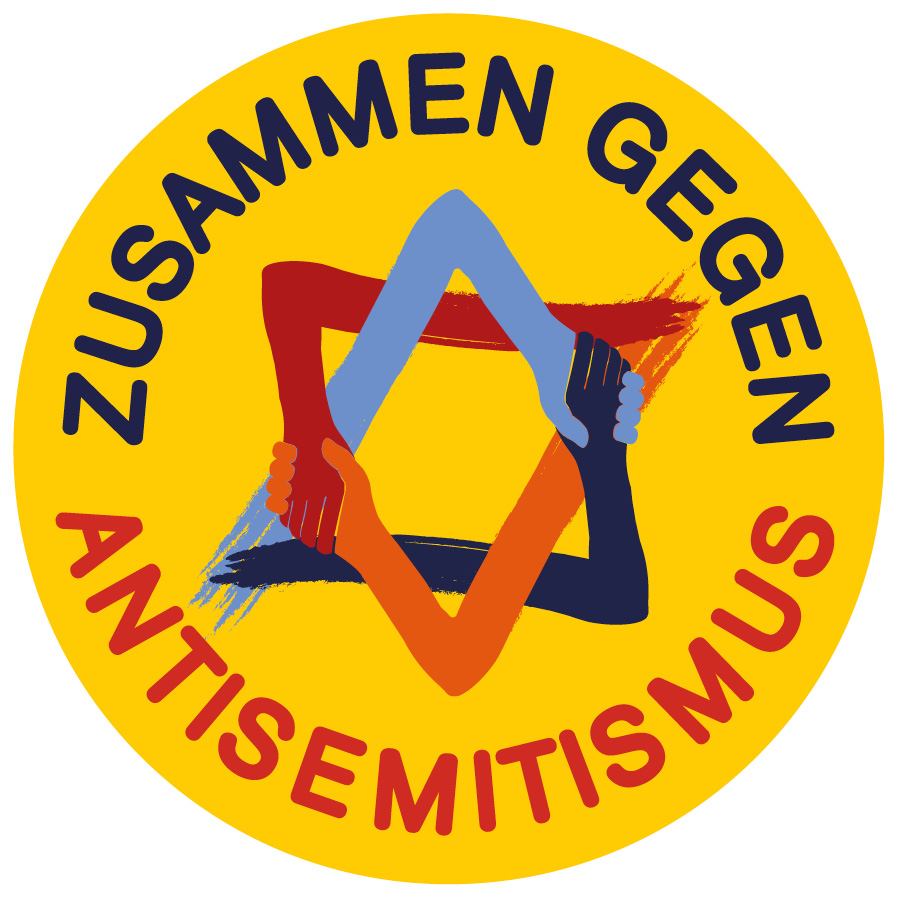 Logo Zusammen gegen Antisemitismus